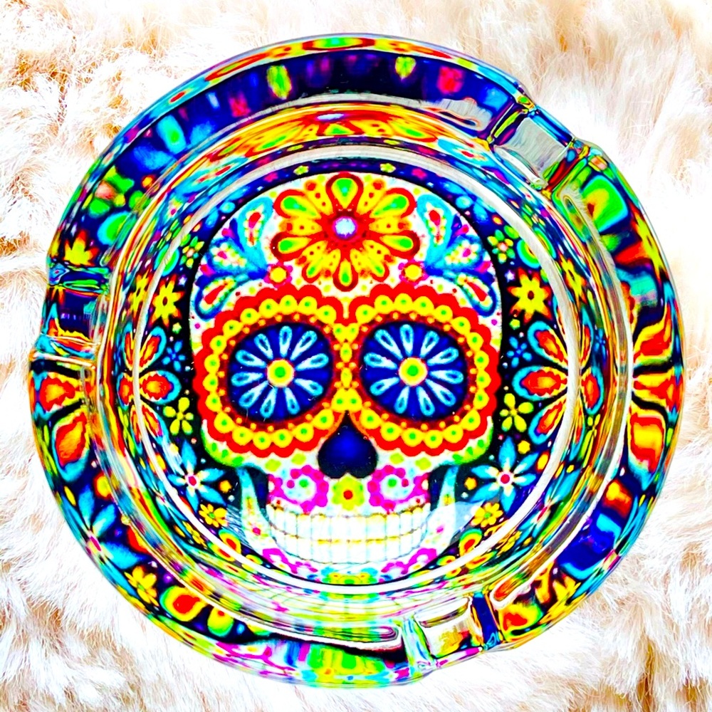 Sugar Skull Ashtray